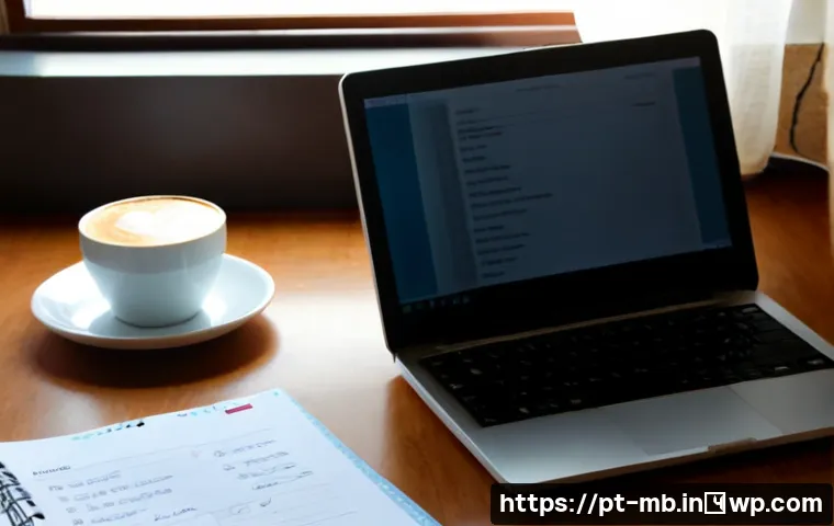 Home 17 꾸준한 콘텐츠 업데이트의 필요성 - Photorealistic home office scene in Portugal, a focused Portuguese content creator updating a websit...